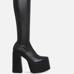 STEVE MADDEN CRAY BOOTS FAUX LEATHER